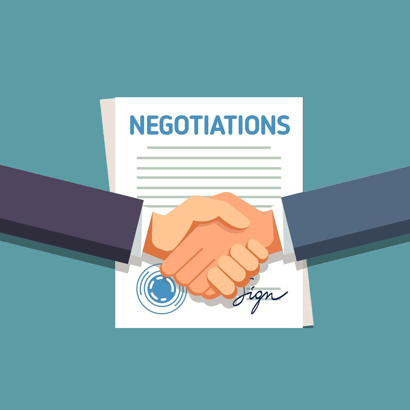 Business negotiation 
